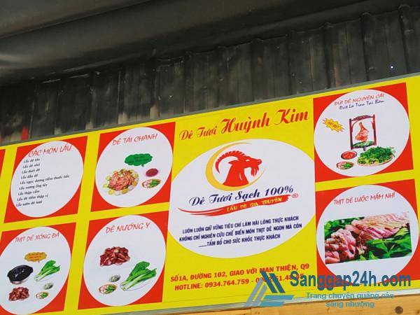 Sang quán ăn - nhậu