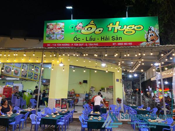 Sang nhượng quán nhậu bình dân địa chỉ 11 Tân hương, phường Tân Quý, quận Tân Phú, TPHCM.