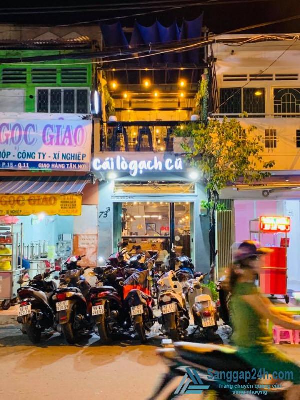 Cần sang quán cafe Cái Lò Gạch Cũ Lữ Gia, quận 11.