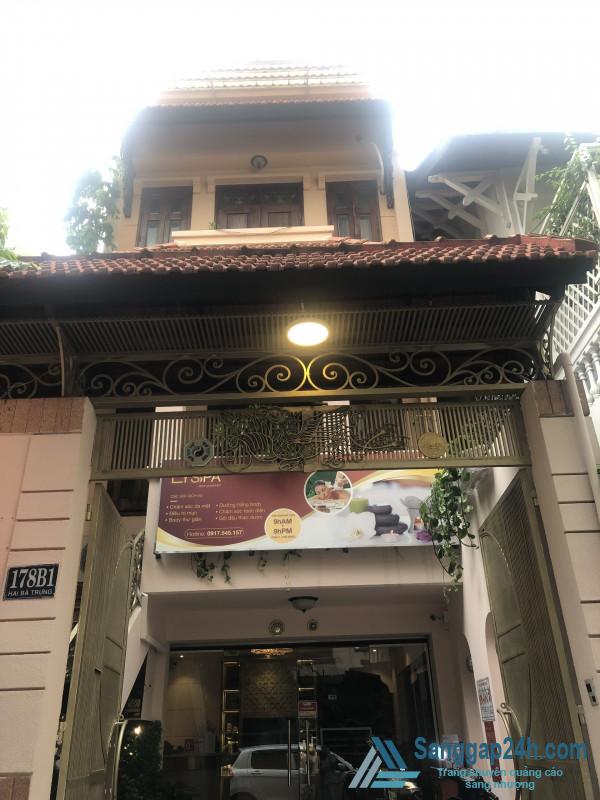 SANG NHƯỢNG SPA NẰM GIỮA QUẬN 1 NGAY TRUNG TÂM THÀNH PHỐ HCM VỚI GIÁ QUÁ RẺ.