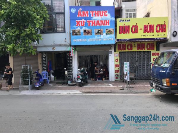 Cần sang nhanh quán ăn bún chả bánh cuốn - món ăn xứ Thanh tại quận Ba Đình, Hà Nội.