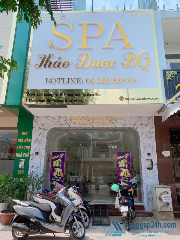 NHƯỢNG QUYỀN SPA ĐÃ CÓ DOANH THU CAO TỪ 120 - 150 TRIỆU MỖI THÁNG - SPA ĐÃ SET UP RẤT ĐÔNG KHÁCH.