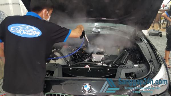 Sang tiệm rửa - sửa xe