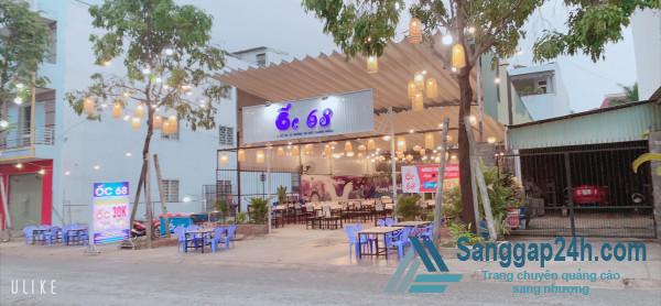 Cần sang quán nhậu mặt tiền đường lớn, ngay khu chung cư, dân cư đông đúc.