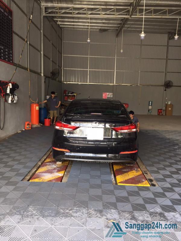 Cần sang nhượng trung tâm chăm sóc xe đang hoạt động tại Tô Ngọc Vân, phường Thạnh Xuân, quận 12.