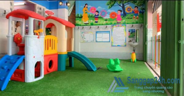 Thanh lý vật dụng trong trường mầm non cơ sở vật chất mới 90%.