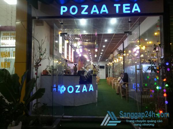 Sang nhượng quán cafe và trà sữa Đài Loan nằm khu dân cư đông đúc, trung tâm thành phố Biên Hòa. 