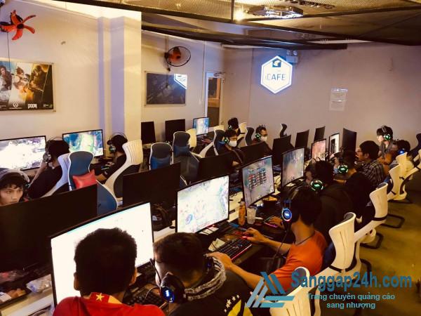 Sang nhượng tiệm cafe internet chơi game nằm mặt tiền đường Hoa Lan, trung tâm quận Phú Nhuận.
