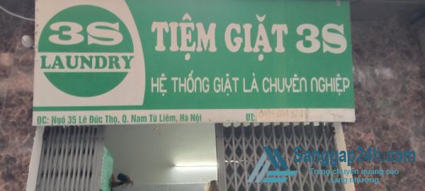 Sang tiệm giặt ủi