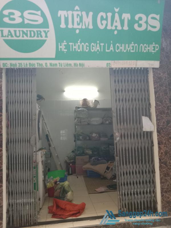 Cần sang nhượng cửa hàng giặt là nằm ở đường Lê Đức Thọ, phường Mỹ Đình 2, quận Nam Từ Liêm, TP. Hà Nội.
