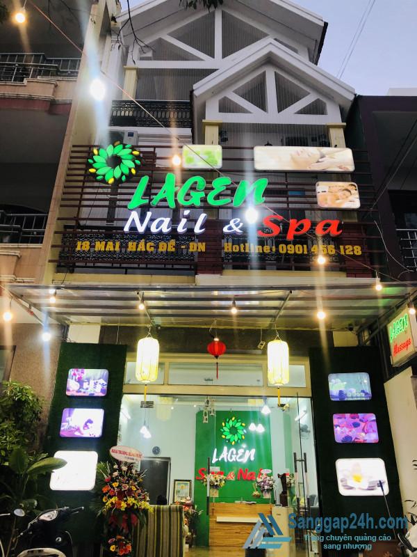SANG NHƯỢNG SPA - NAIL MẶT TIỀN ĐƯỜNG MAI HẮC ĐẾ KHU DÂN CƯ ĐÔNG ĐÚC (GẦN CẦU RỒNG - CHỢ ĐÊM)