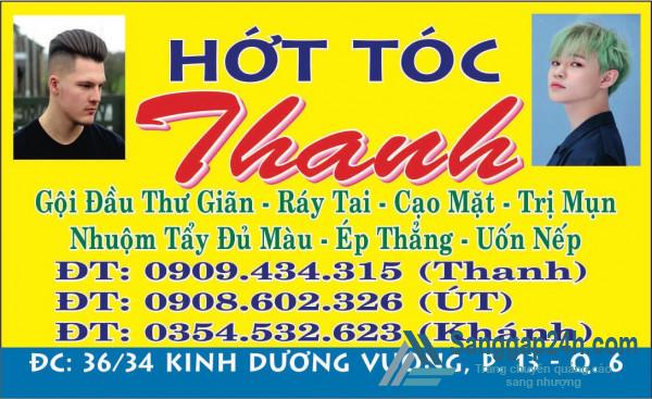 Sang tiệm tóc - nail