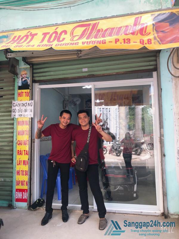 Sang tiệm tóc - nail