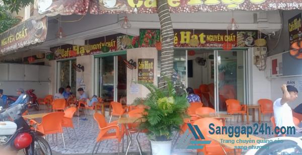 Sang nhanh quán cafe mặt tiền đẹp, rộng rãi, thoáng mát, nằm ở dân cư đông, trung tâm quận 6.