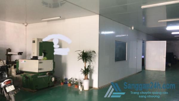 Sang nhượng nhà máy sản xuất linh kiện điện tử cho KCN tại Bắc Ninh.
