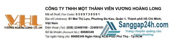 Sang nhượng công ty