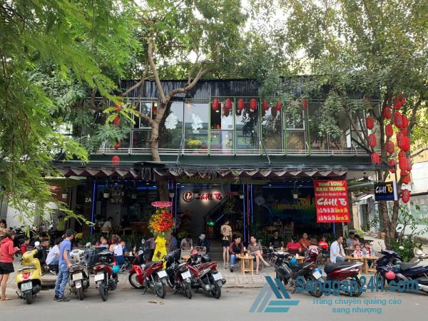Sang nhượng quán cafe nằm ở Tây Thạnh, quận Tân Phú.