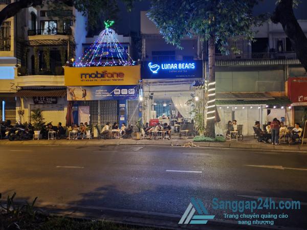 Sang Quán Cà Phê Mặt Tiền Đường Hoàng Sa, Tân Bình, giáp quận 3.