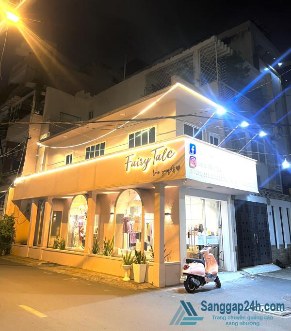 Sang nhượng shop thời trang & Spa nằm 2 mặt tiền đường, trung tâm quận 3.
