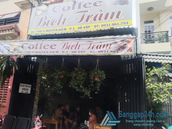 Sang Nhượng Quán Cafe Giá Rẻ Tại Quận Gò Vấp.