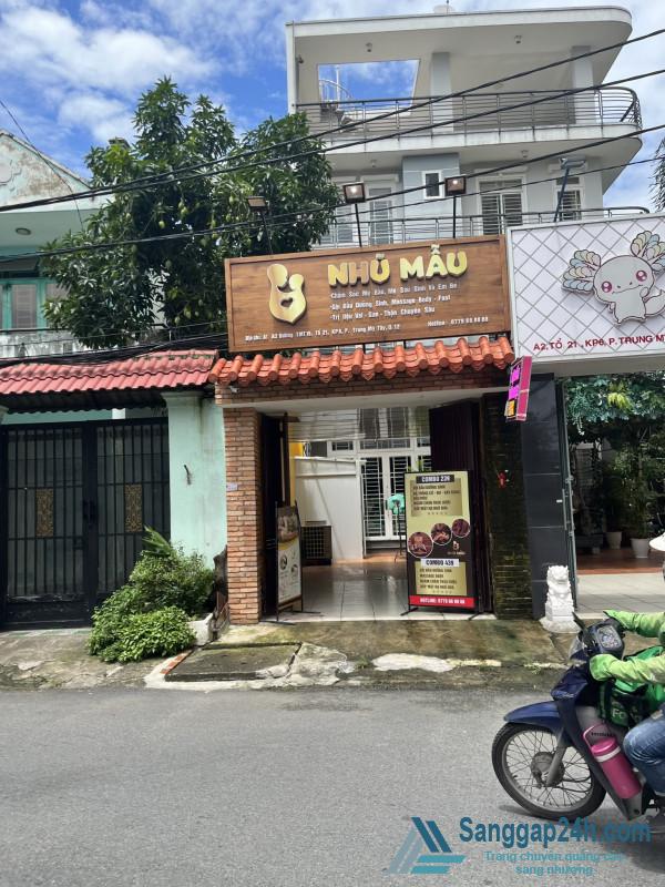 Sang Nhượng Spa Tại Khu Dân Cư Đông Đúc Trung Tâm Phường Trung Mỹ Tây Quận 12.