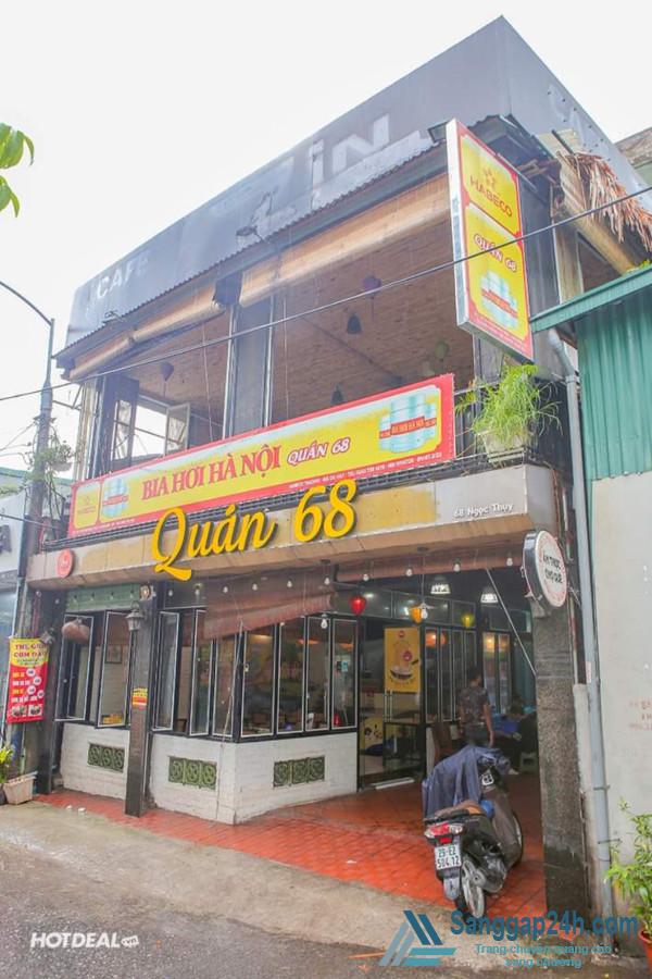 Sang Nhượng Quán Nhậu Bia Bơi Lẩu Mặt Tiền Đường Ngọc Thụy Quận Long Biên Hà Nội.