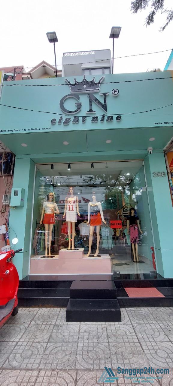 Sang Nhượng Shop Thời Trang Mặt Tiền Đường Trường Chinh Quận Tân Bình.