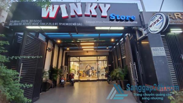 Sang Nhượng Shop Thời Trang Mặt Tiền Đường Xô Viết Nghệ Tĩnh Quận Bình Thạnh.