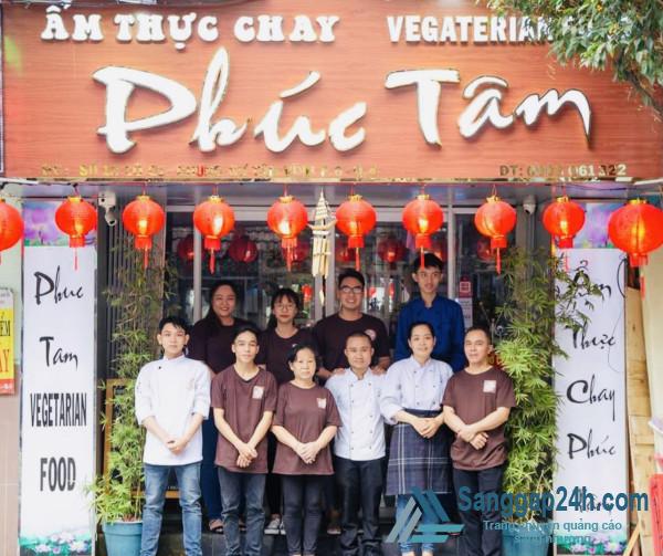 Sang Nhượng Quán Ăn Chay Ngay Trung Tâm Quận 4.