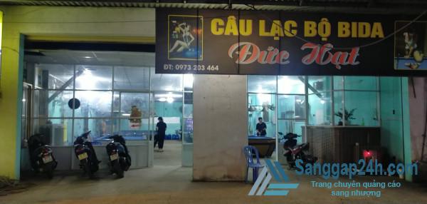 Sang Nhượng Quán Bida Tại Trung Tâm Quận 12.