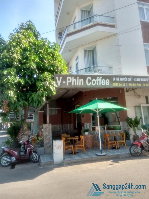 Sang Quán Cafe Vị Trí Đẹp Góc 2 Mặt Tiền Quốc Lộ 1A Hiệp Bình Phước Thành Phố Thủ Đức.