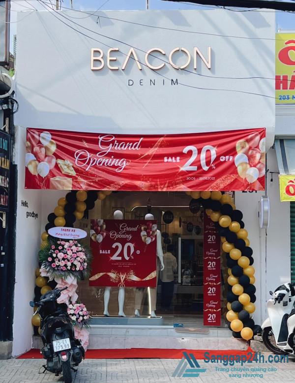 Sang Nhượng Shop Thời Trang Thương Hiệu BEACON DENIM Mặt Tiền Nguyễn Văn Khối Quận Gò Vấp.