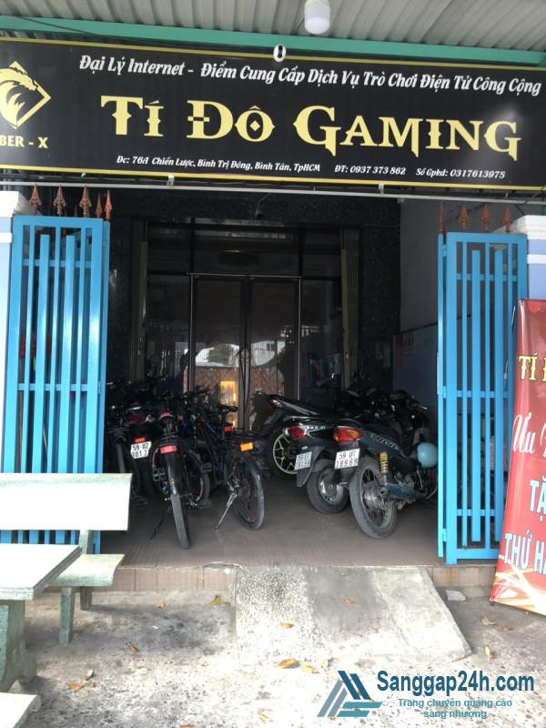 Sang Nhượng Tiệm Net Tại Trung Tâm Quận Bình Tân.