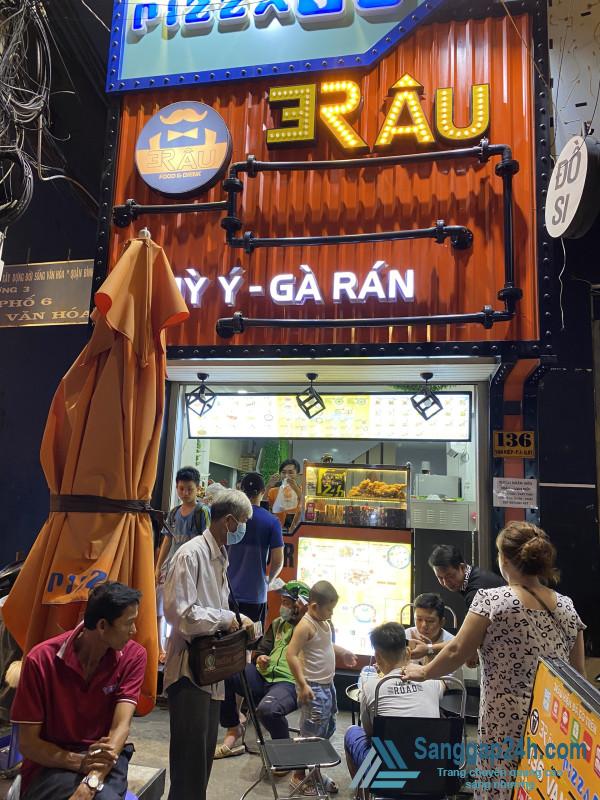 CẦN SANG LẠI QUÁN 3 RÂU - GÀ RÁN PIZZA TRÀ SỮA VẠN KIẾP - BÌNH THẠNH.