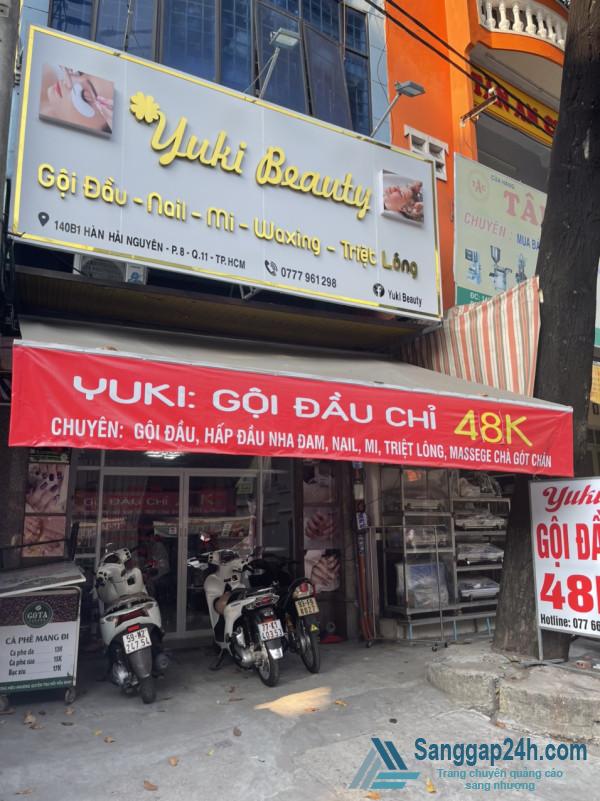 Sang Tiệm Gội Đầu - Nail - Mi - Spa Ở Quận 11.