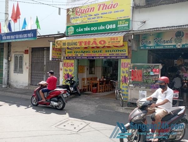 Sang Nhượng Nhanh Quán Mì Quảng Ở Quận Tân Bình.