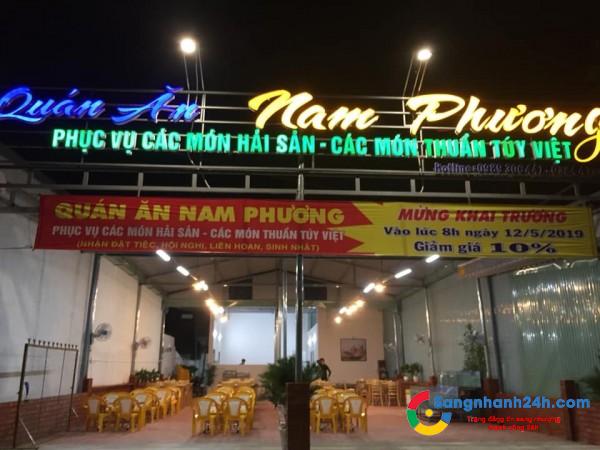Sang quán nhậu đang hoạt động kinh doanh có lãi.