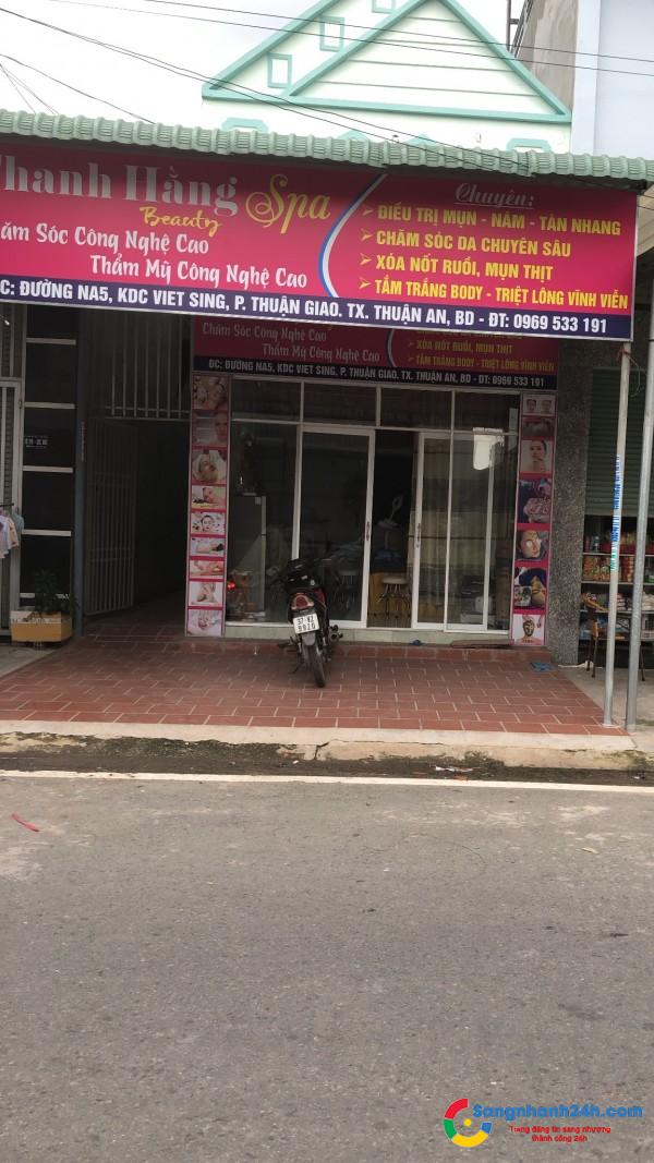 Cần sang lại spa mini mặt tiền đường, khu dân cư đông đúc.