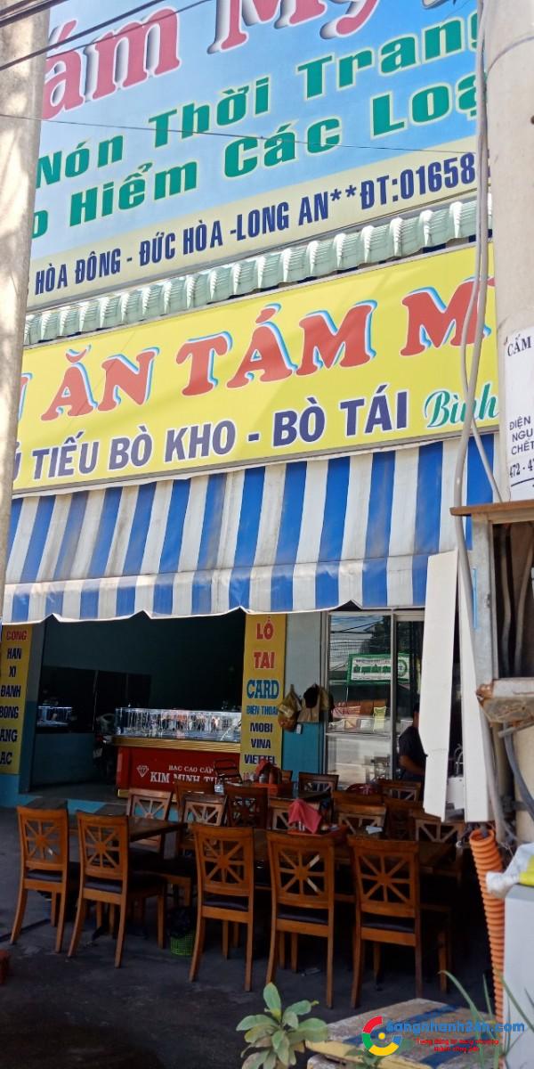 Cần sang gấp quán cơm đang hoạt động kinh doanh ngay khu công nghiêp Tân Đô, khu dân cư đông đúc.