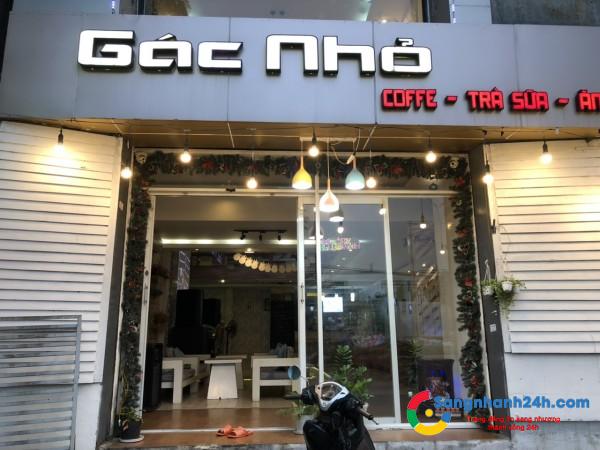 Cần sang gấp quán cafe mặt tiền đường lớn, khu dân cư đông đúc, đang hoạt động kinh doanh. 