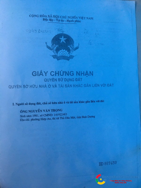 Cần bán gấp 4 lô đất thổ cư mặt tiền đường 4m, ần đường đường lớn 2 chiều.