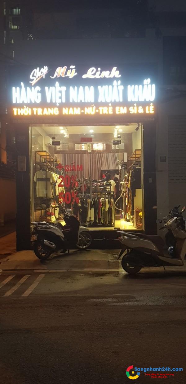 KHÔNG NGƯỜI TRÔNG COI - CẦN SANG SHOP THỜI TRANG NAM NỮ GẤP 