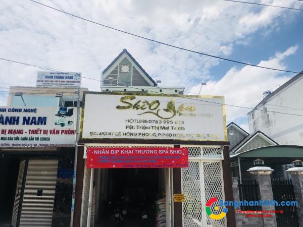 Cần sang nhượng spa vị trí đẹp, khu dân cư đông, lượng khách ổn định.